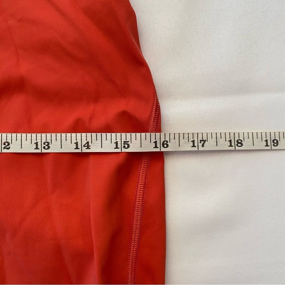 Lululemon Poppy Coral Train Times High-Rise 25" Yoga Inspired Tight Size 6 - Picture 14 of 16